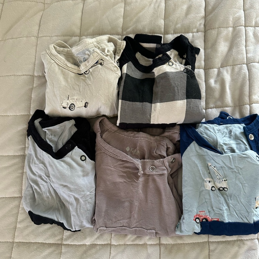 Kyte Baby shortall/longall bundle 0-3m